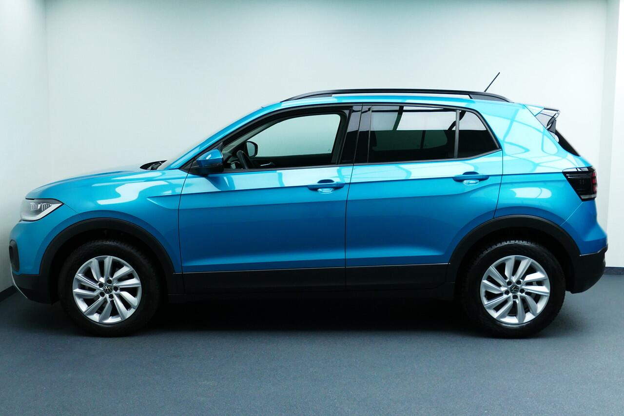 Volkswagen T-Cross 1.0 TSI Life 2021. Navi, Adaptief Cruise, Led Koplampen, Stoelverw, 16"LMV, Park Sensors