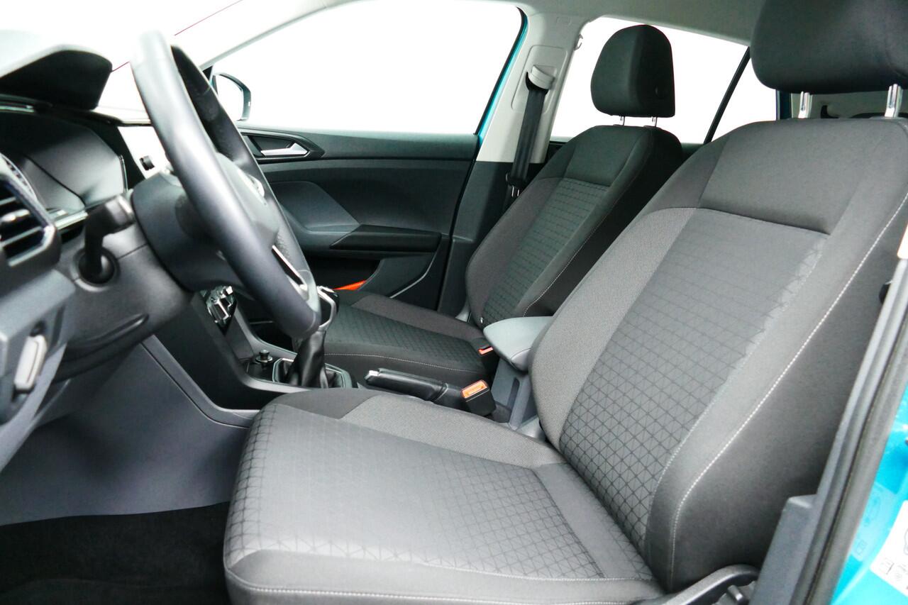 Volkswagen T-Cross 1.0 TSI Life 2021. Navi, Adaptief Cruise, Led Koplampen, Stoelverw, 16"LMV, Park Sensors