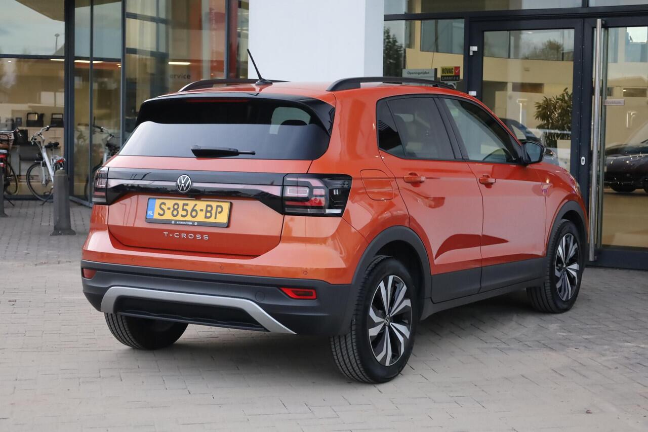 Volkswagen T-Cross 1.0 TSI Life 70KW/95PK, Life, automatische airco, PDC voor en achter, Comfort pakkket, Multimedia pakket Black Design pakket