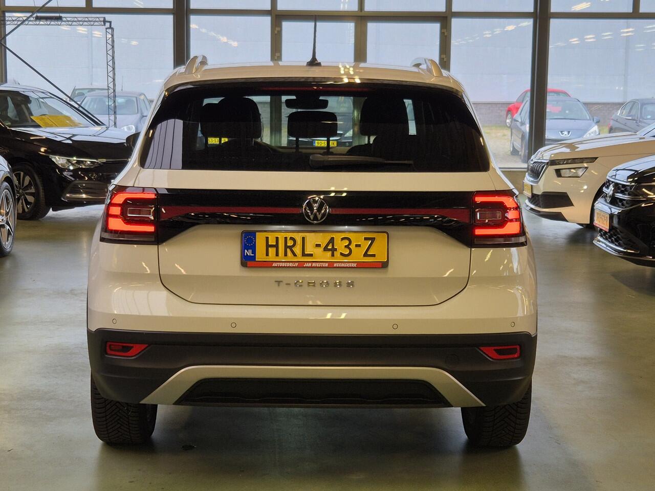 Volkswagen T-Cross 1.0 TSI Style -110pk- LED | Climate Control | App Connect | Stoelverwarming | Rijklaarprijs incl. 1 jaar Bovag garantie