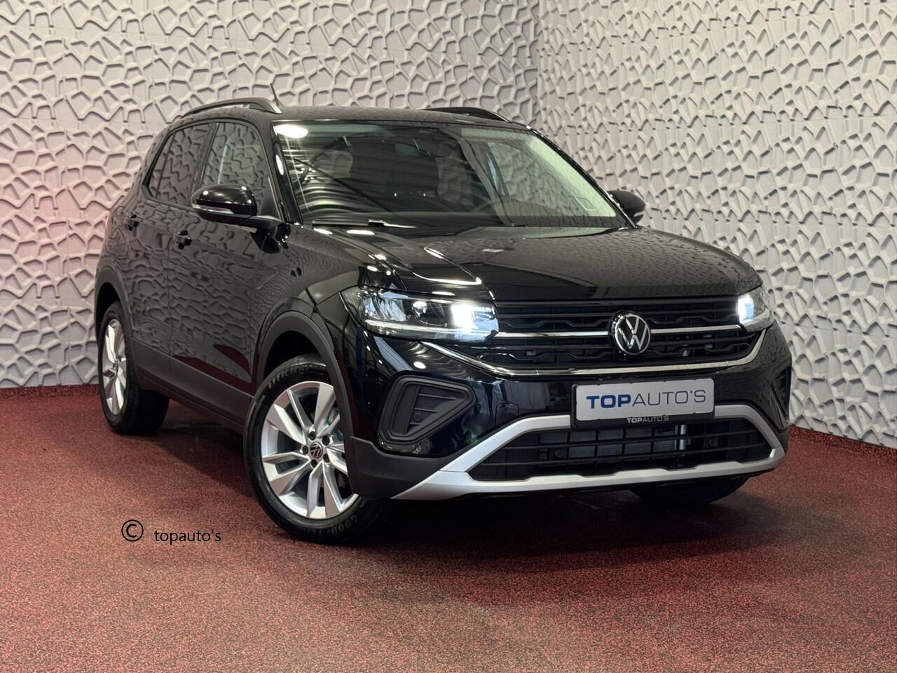Volkswagen T-Cross ?STYLE MODEL 2025 ? 1.5 150PK LED V+A CAMERA DIG.COCKPIT PRO STOEVERW KEYLESS P-ASSIST "Volkswagen rijden begint bij Topautos.nl - 75 topmodellen direct op voorraad!"
