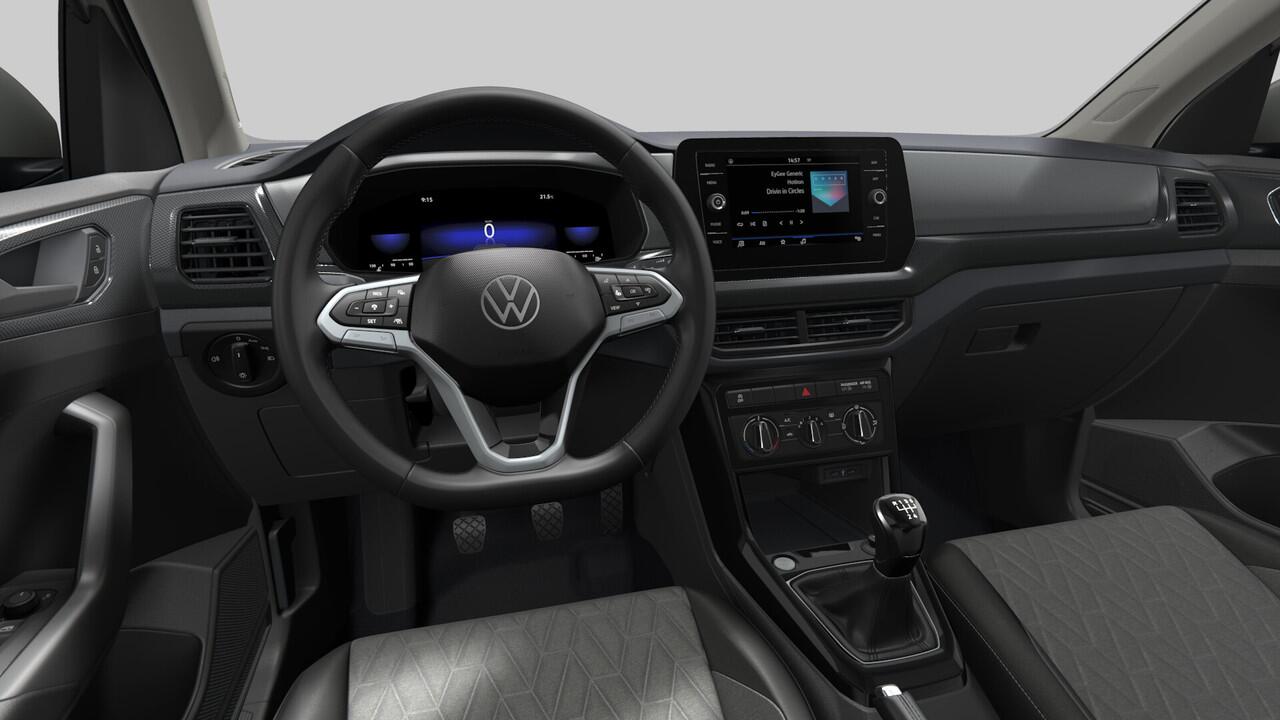 Volkswagen T-Cross Life Edition | 'App-Connect' draadloze smartphone integratie | Achterlichten LED | Afstandscontrolesysteem (Front Assist)