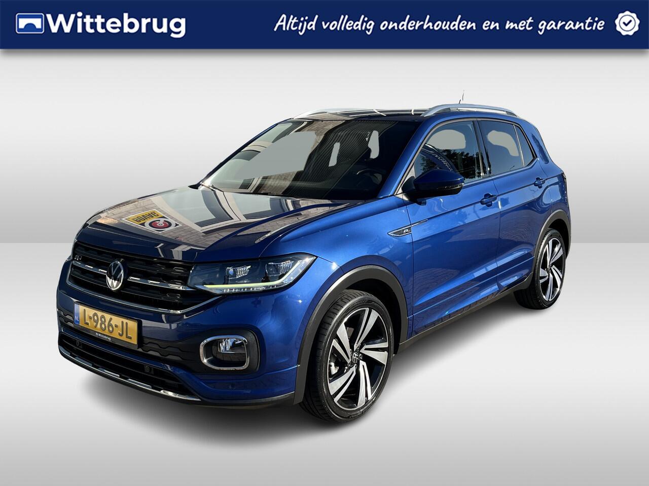 Volkswagen T-Cross 1.0 TSI R-Line / AUTOMAAT/ 2X R-LINE/ DAB/ ADAPT. CRUISE/ PARK. SENSOREN/ CLIMA/ APP-CONNECT/ BLUETOOTH/ LED/ 18" LMV