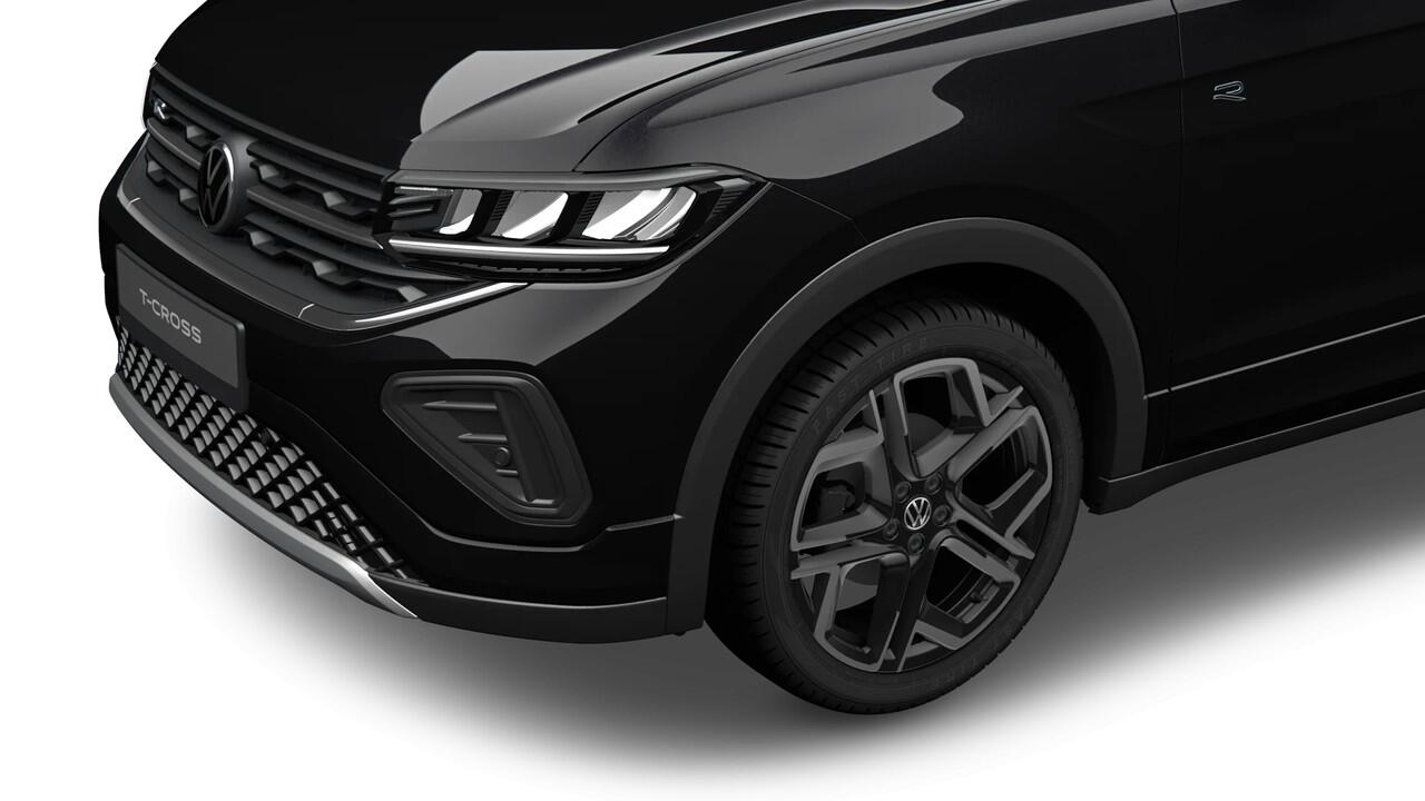 Volkswagen T-Cross 1.0 TSI 116 7DSG R-Line Edition Automaat | Koplampverlichting LED Matrix | Zijruiten achter en achterruit getint, 65% lichtabsorberend | Airconditioning automatisch, 2-zone (Climatronic) | Digital Cockpit Pro (26 cm)