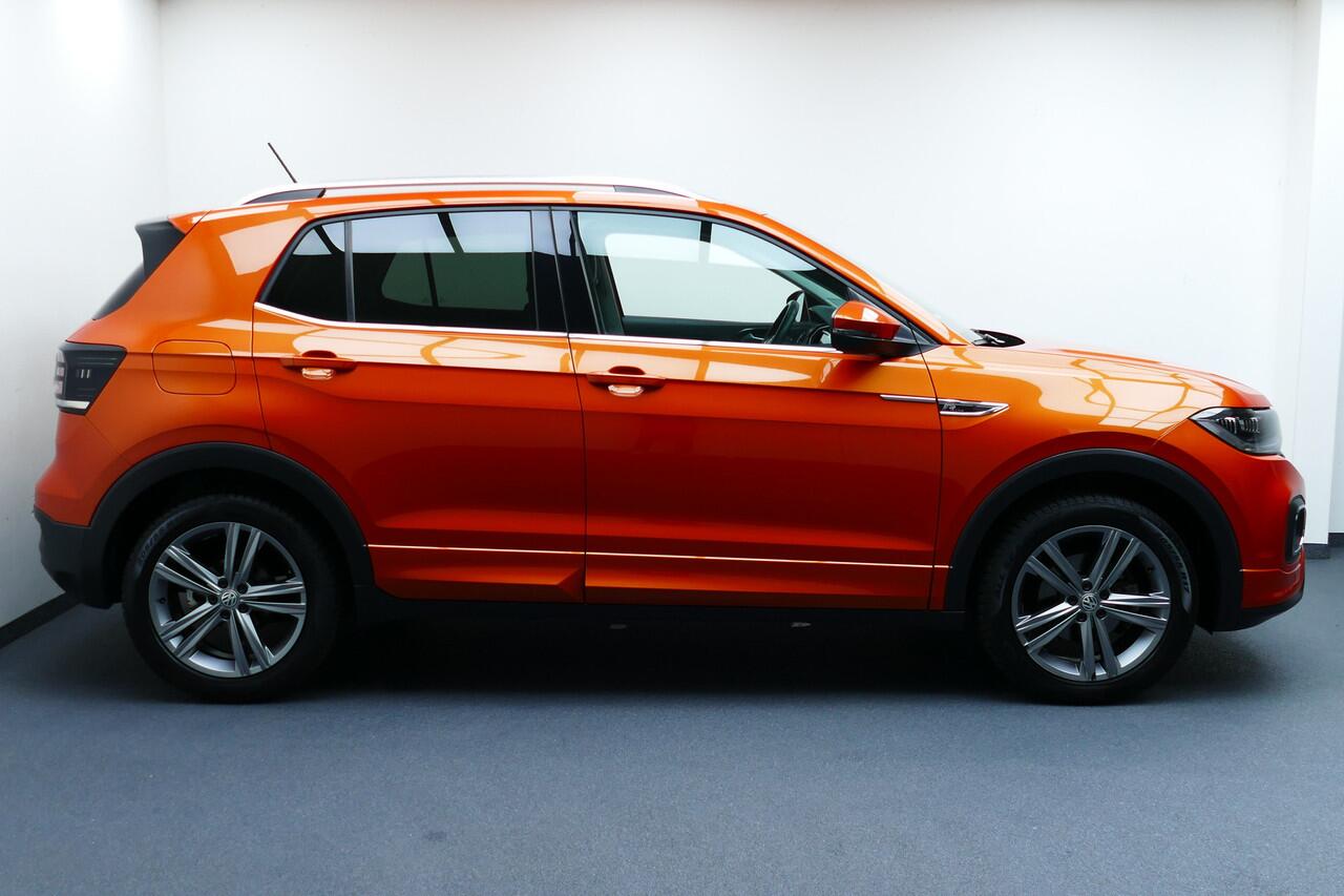 Volkswagen T-Cross 1.0 116pk TSI Style R-Line. Virt Cockpit, Adaptief Cruise, Navi, Led, 17"LMV, Haak 1100kg