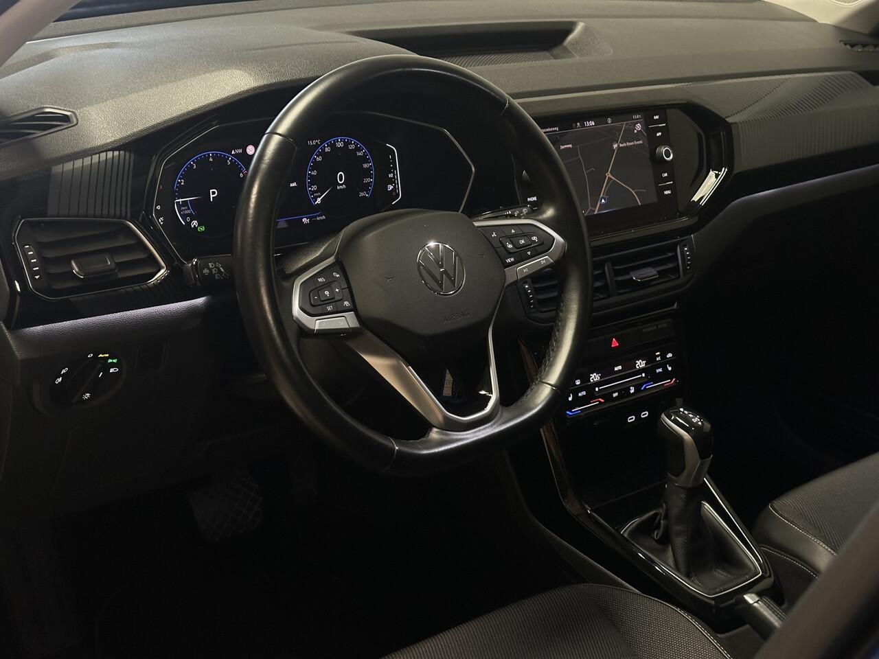 Volkswagen T-Cross 1.0 TSI Style | Business R | LED | 18" | CARPLAY | Adaptive CC | 1. Eigenaar | Black Edition | Camera | 1/2 Leer | Winter-pakket | Interesse, Proefrit? Bel of app met: 06-24 28 28 42