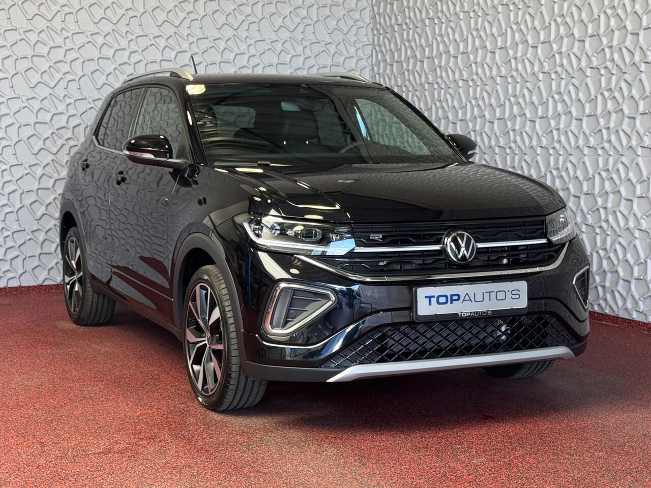Volkswagen T-Cross ? NIEUWE AUTO ? 1.5 TSI 150PK R-LINE EDITION TREKHAAK BLINDSPOT LED 18''LMV IQ CAMERA STOELVERW ?2025? "Volkswagen rijden begint bij Topautos.nl - 75 topmodellen direct op voorraad!"