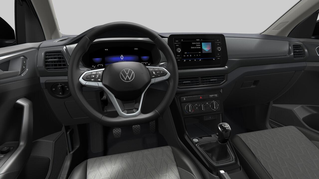 Volkswagen T-Cross Life Edition | 'App-Connect' draadloze smartphone integratie | Achterlichten LED | Afstandscontrolesysteem (Front Assist)