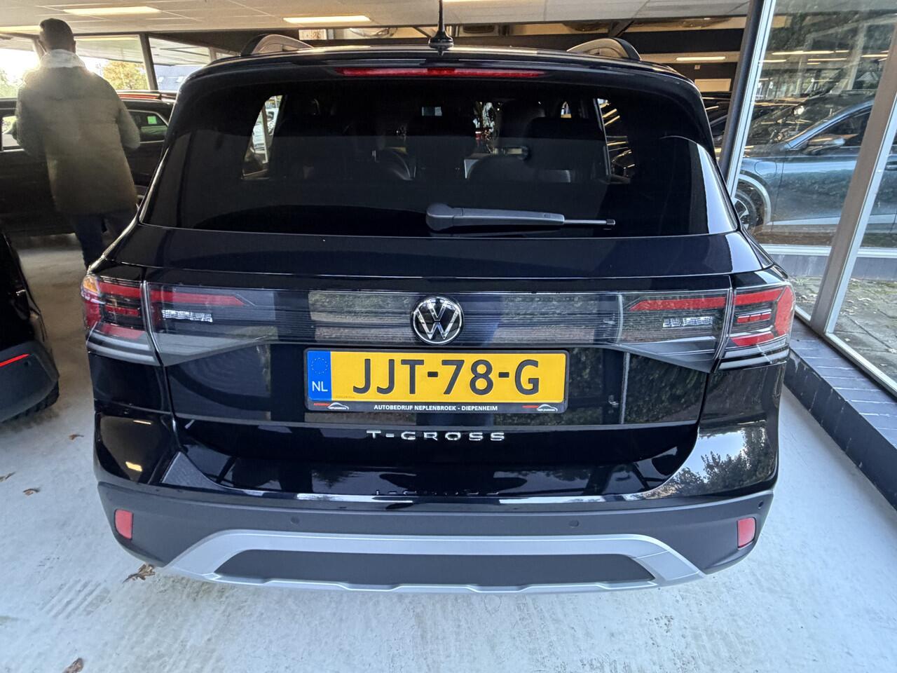 Volkswagen T-Cross 1e eigenaar 2025 16" LMV, Cruise, Stoelverwarming, Automaat Garantie !!