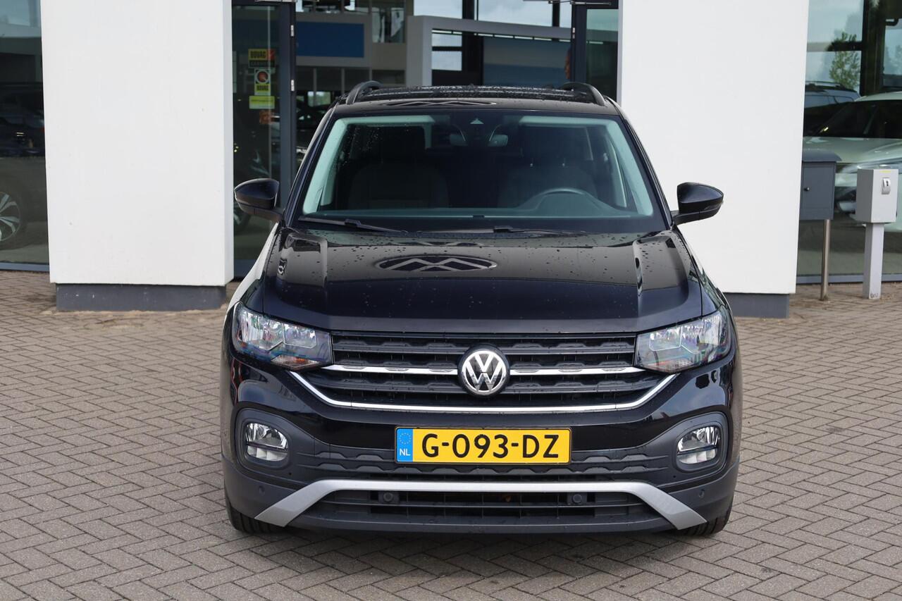 Volkswagen T-Cross 1.0 TSI Life 95PK / 70kW, NL auto 1e eigenaar dealeronderhouden, adaptieve cruise control (acc), elektrisch verstel-, verwarm- en inklapbare buitenspiegels (spiegel pakket), 16" 'Rochester' LMV, licht en regensensor, parkeersensoren voor en achter (pdc), 