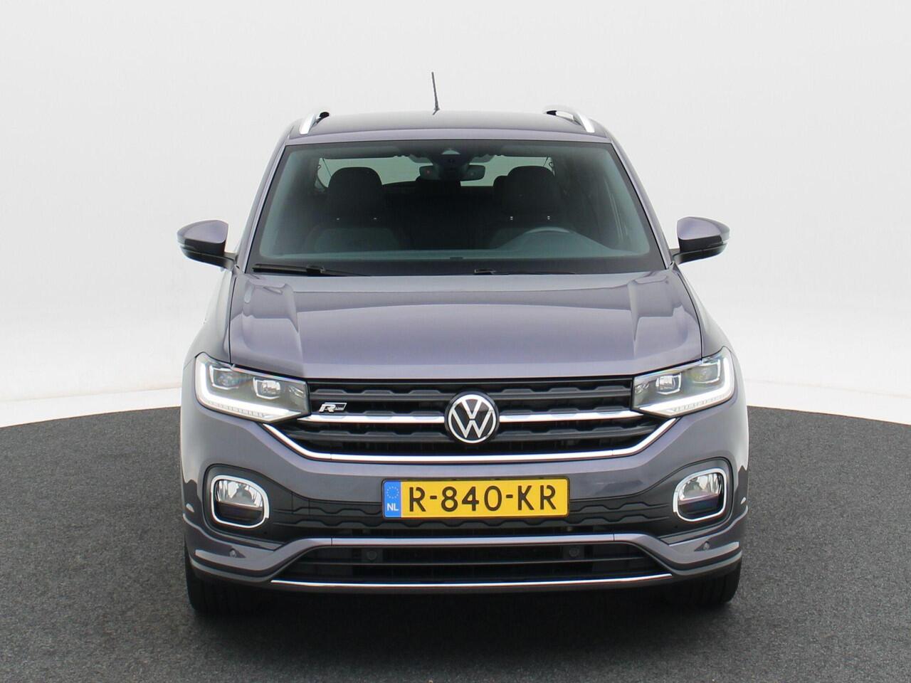 Volkswagen T-Cross 1.0 TSi 110 Pk R-Line | LED | Camera | Carplay | Sensoren | Adaptive Cruise | Navigatiesysteem | Climate Control | 18 Inch | 49.072 Km!!