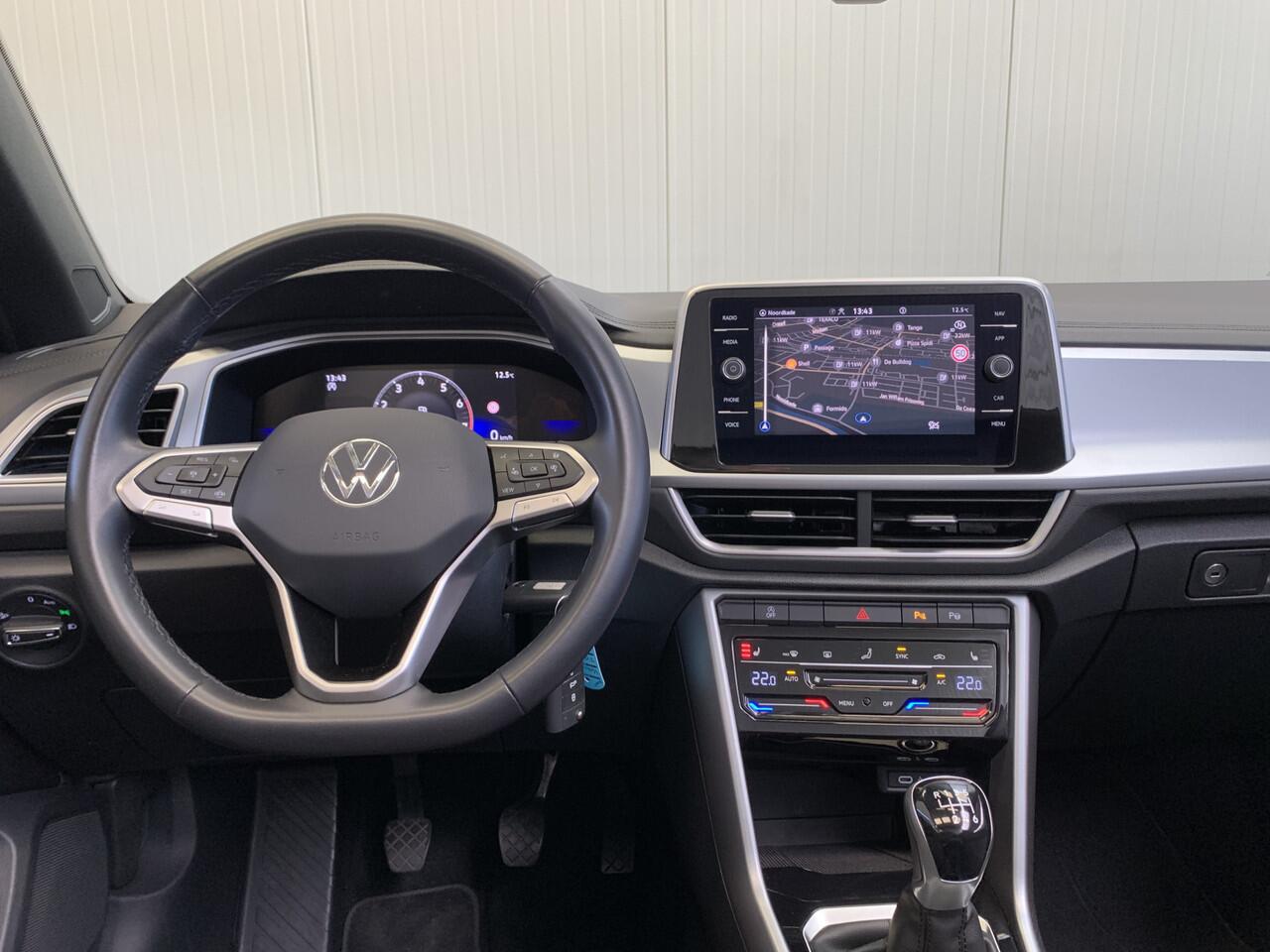 Volkswagen T-Roc Cabrio 1.0 TSI Style DIGITAL COCKPIT-NAVI-ECC-CAMERA-LMV-PARKEER FUNCTIE