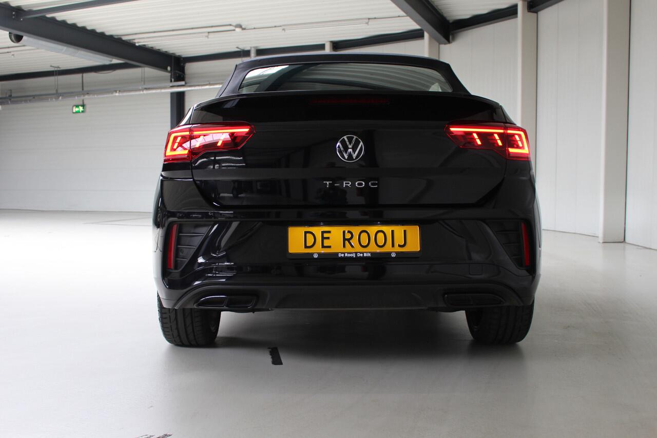 Volkswagen T-Roc Cabrio 1.5 TSI 150pk DSG R-Line Blackstyle Navigatie | Matrix Led | 19" Misano | Beats Audio