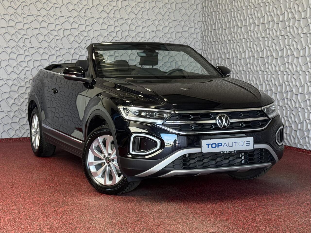 Volkswagen T-Roc Cabrio TSI VIR.COCKPIT CARPLAY NAVI IQ.LED STOEL/STUUR.VERW DAB ADAP.CRUISE 05/2024 ?Top Auto's Wijchen? 170 Nieuwe en bijna nieuwe Auto's met : Benzine / PHEV / Plug in hybrid / Hybrid / Mild hybrid / HEV /Keuze uit R-Line / Style / Life etc