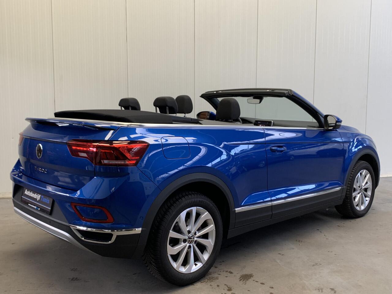 Volkswagen T-Roc Cabrio 1.0 TSI 110PK Style DIGITAL COCKPIT-NAVI-ECC-CAMERA-LMV