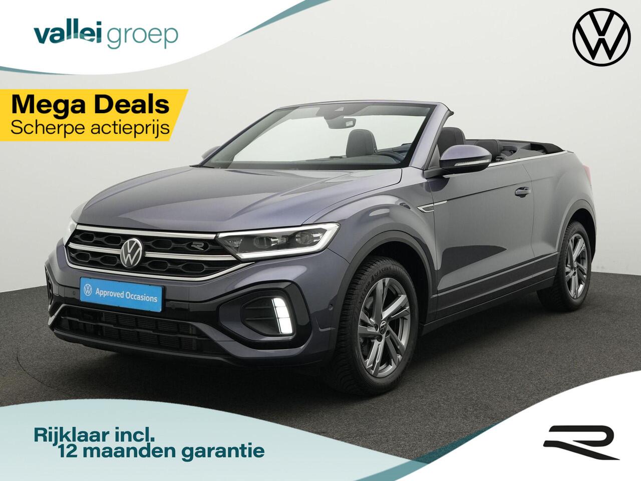 Volkswagen T-Roc Cabrio 1.5 TSI 150 pk DSG R-Line | Trekhaak | Stuur-/stoelverwarming | Navigatie | Parkeersensoren voor/achter