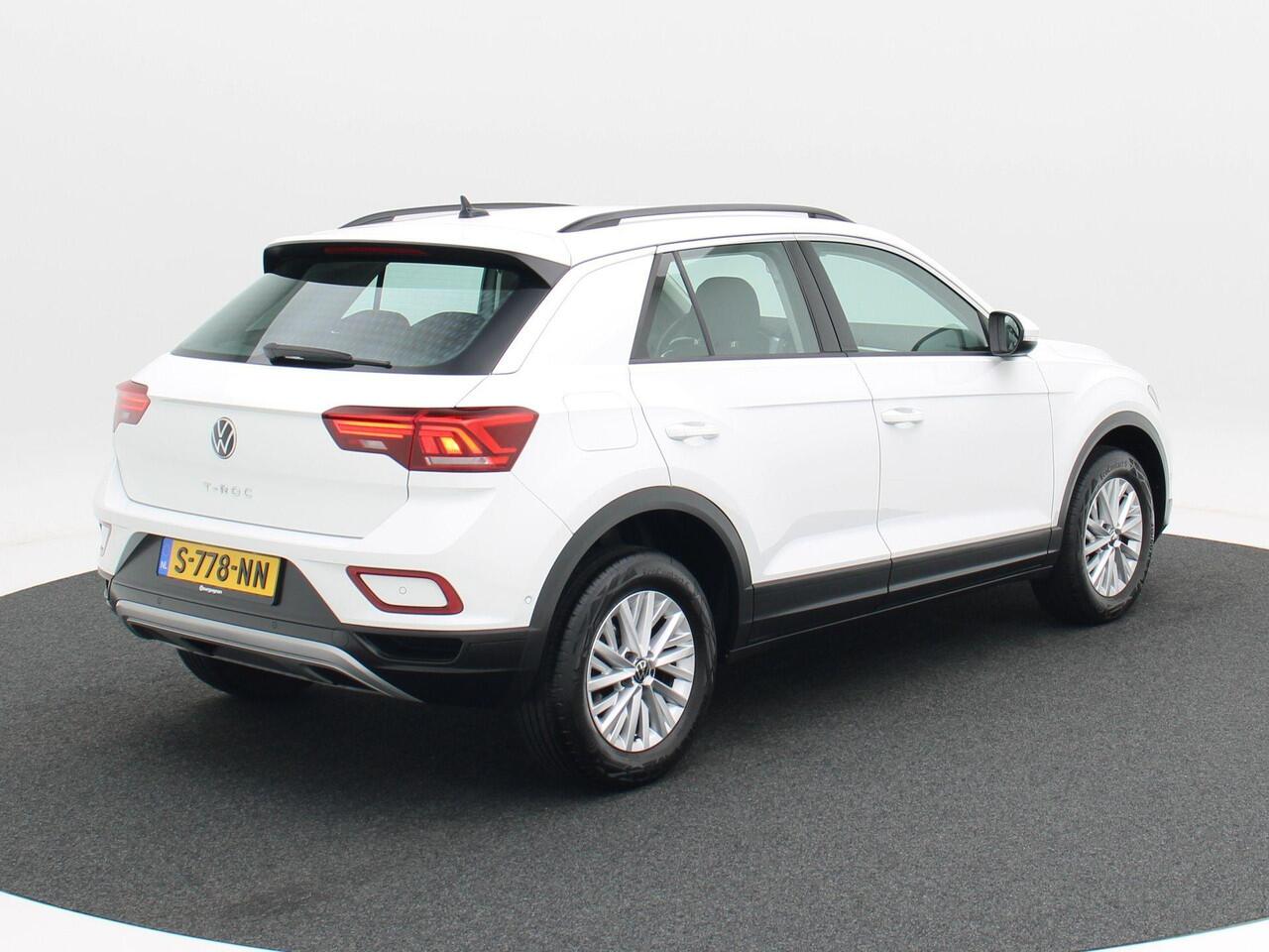 Volkswagen T-Roc 1.0 TSi 110 Pk Life Business | Carplay | Parkeersensoren | Stoel Verwarming | Leder Stuur | Climate Control | Digitaal Dashboard | LED | 16 Inch | 73.415 Km