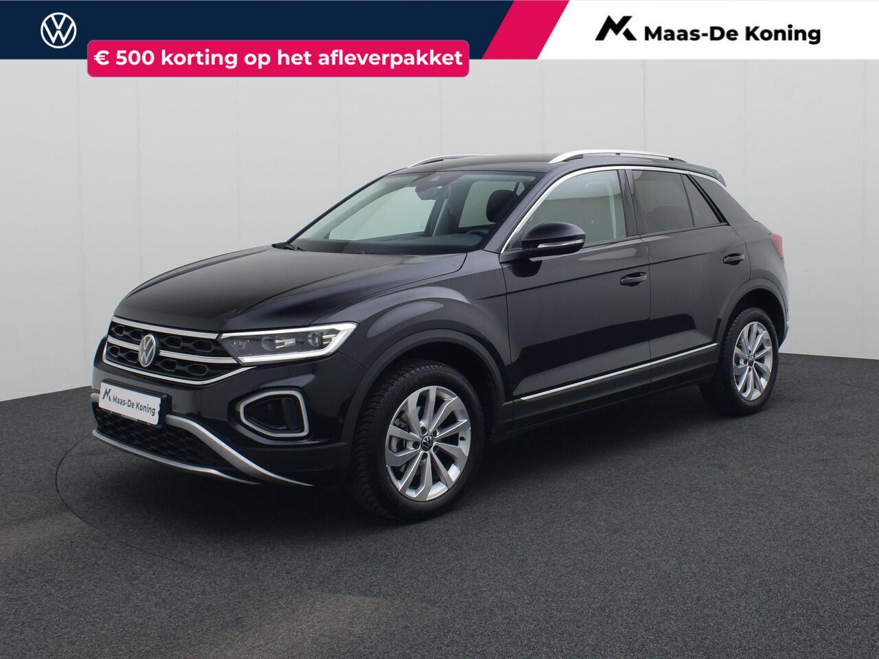 Volkswagen T-Roc 1.5TSI/150PK Style DSG · Navigatie · Apple/Android Car Play · Trekhaak · Stoelverwarming · Garantie tot januari 2027