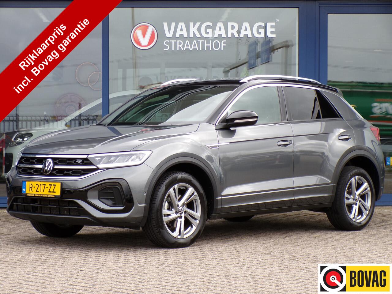 Volkswagen T-Roc 1.0 TSI R-Line, Carplay + Android Auto / Sensoren + Camera / Adaptive Cruise / Full LED. / Climate Control / 17'' LMV