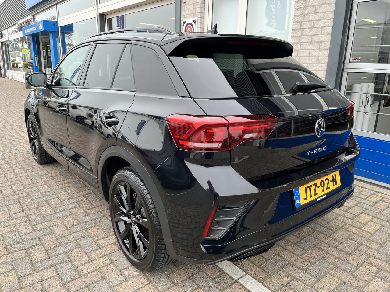 Volkswagen T-Roc 1.5 TSI R-Line / AUTOMAAT/ 2X R-LINE/ ADAPT. CRUISE/ LED/ CLIMA/ STOEL VERWARM./ APP-CONNECT/ RIJ-MODI/ PARK. SENSOREN + CAMERA/ NAVI/ 18" LMV