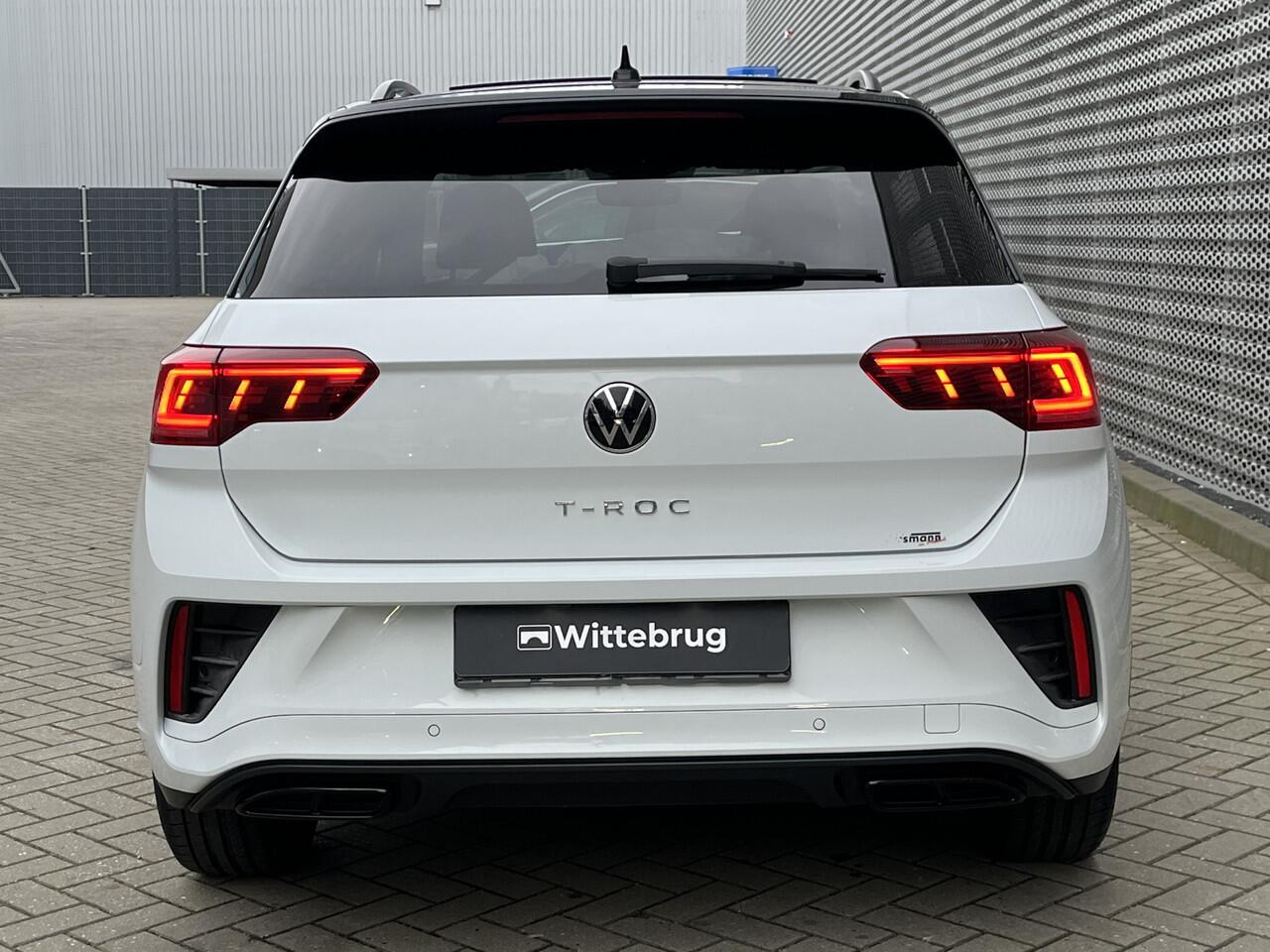 Volkswagen T-Roc 1.5 TSI 150pk DSG R-Line / Panoramadak / Digitale Cockpit / Black Style / Ergo Active Stoel / Navi Pro / Keyless / Alarm / Beats Audio / IQ LED / 18" LMV