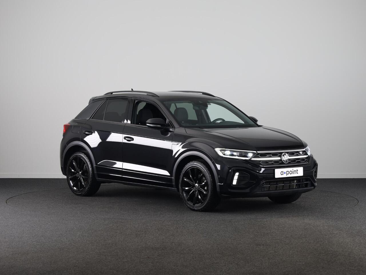 Volkswagen T-Roc 1.5 TSI R-Line 150 PK DSG |Private lease vanaf ¤ 699,- pm | Blackstyle | Trekhaak afneembaar | ErgoActive Stoel Pakket | Navigatie |
