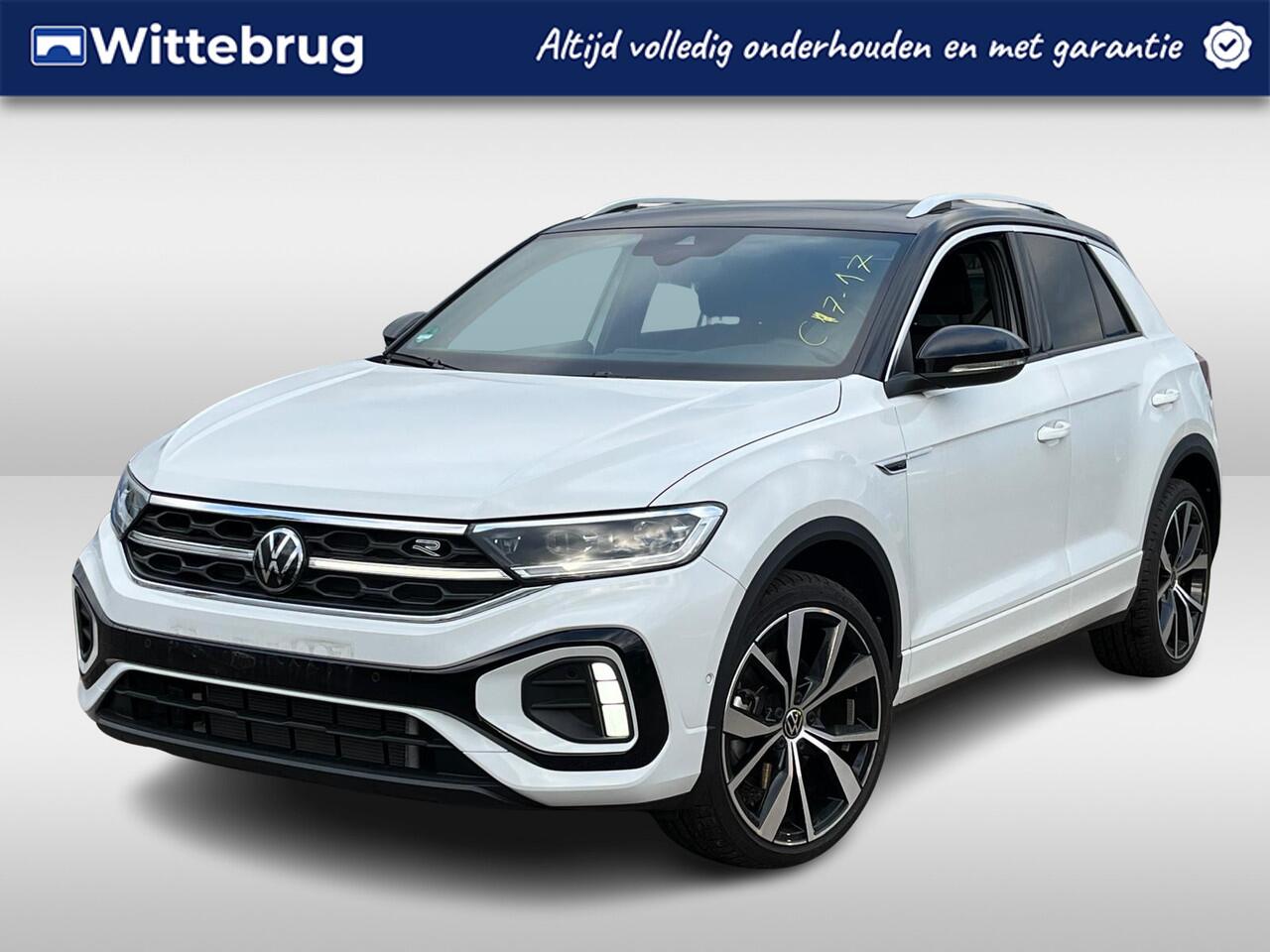 Volkswagen T-Roc 1.5 TSI 150pk R-Line DSG Automaat Cockpit Pro / Panoramadak / Led Matrix / 19"LM Velgen / App-Connect / Camera Navigatie / Ergo Active bestuurdersstoel / Achterklep electrisch /