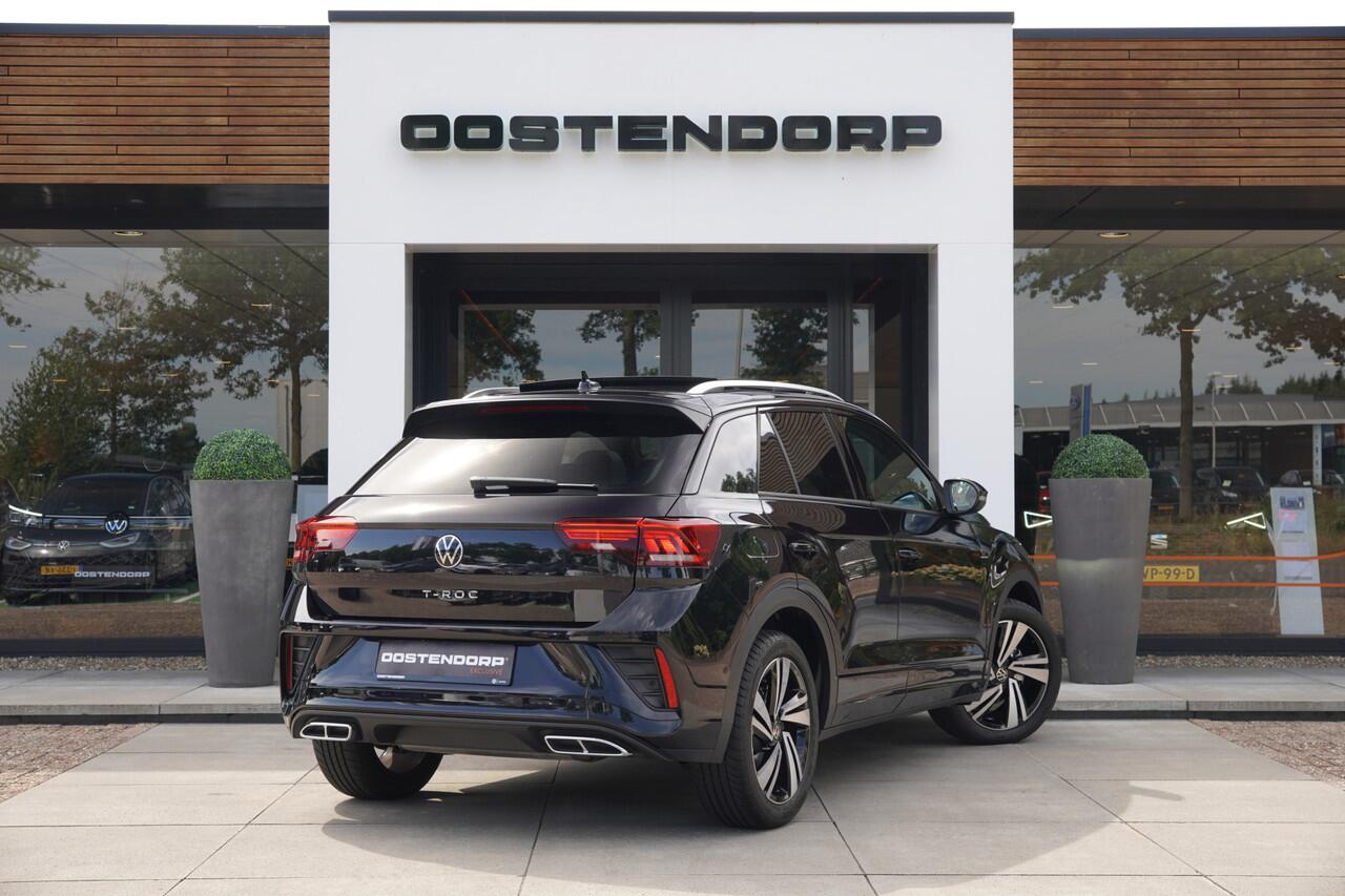 Volkswagen T-Roc 1.5TSI/150pk R-Line DSG Automaat|2025|Panoramadak|18"LMV|Navi|Virtual Cockpit|PDC+Assist+Camera|Cruise+ACC|Keyless+El.achterklep+Sensor