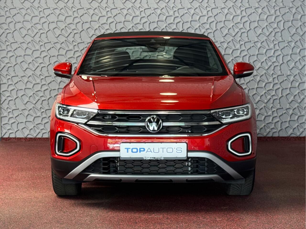 Volkswagen T-Roc Cabrio TSI VIR.COCKPIT CARPLAY NAVI IQ.LED STOEL/STUUR.VERW DAB ADAP.CRUISE 05/2024 ?Top Auto's Wijchen? 170 Nieuwe en bijna nieuwe Auto's met : Benzine / PHEV / Plug in hybrid / Hybrid / Mild hybrid / HEV /Keuze uit R-Line / Style / Life etc