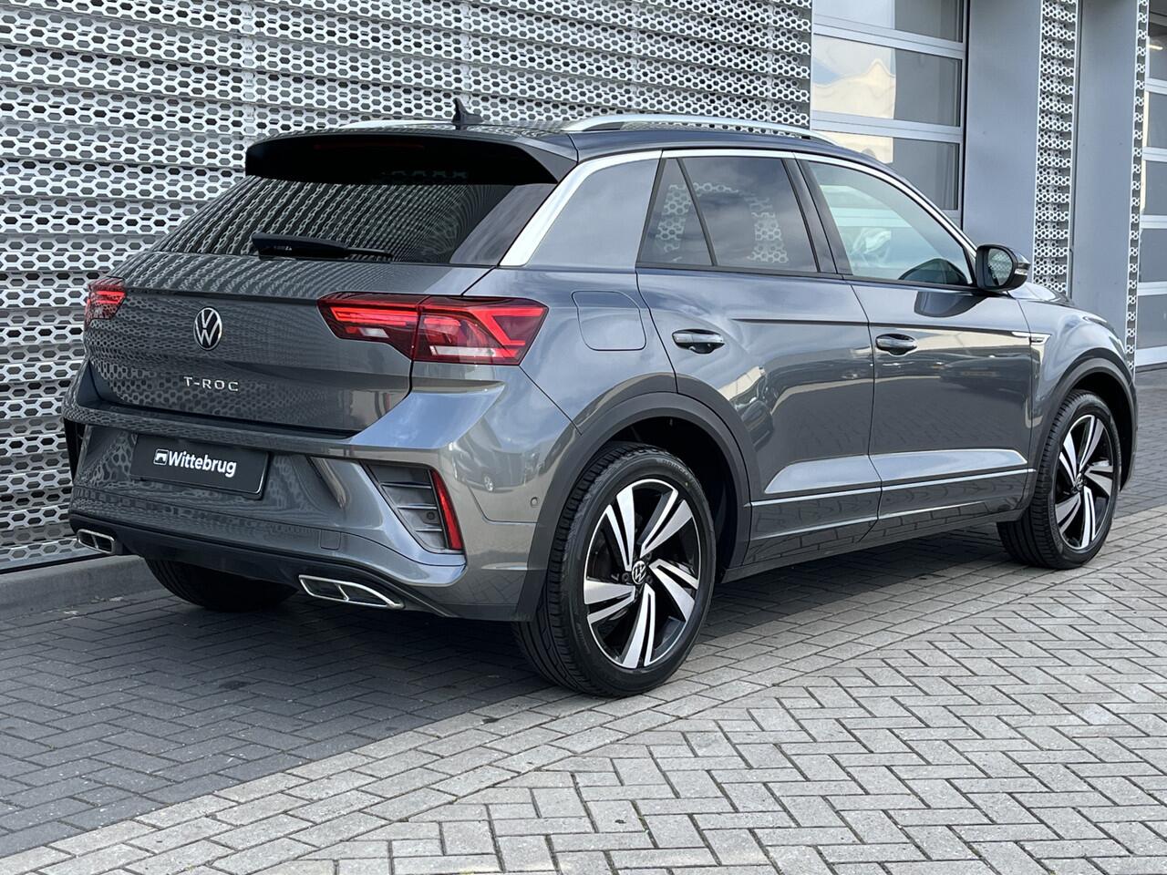 Volkswagen T-Roc 1.5 TSI 150PK R-Line Business+ / R-Line Interieur + Exterieur / Digitale Cockpit / Zwenkbare Trekhaak / Stoelverwarming / Keyless Entry **