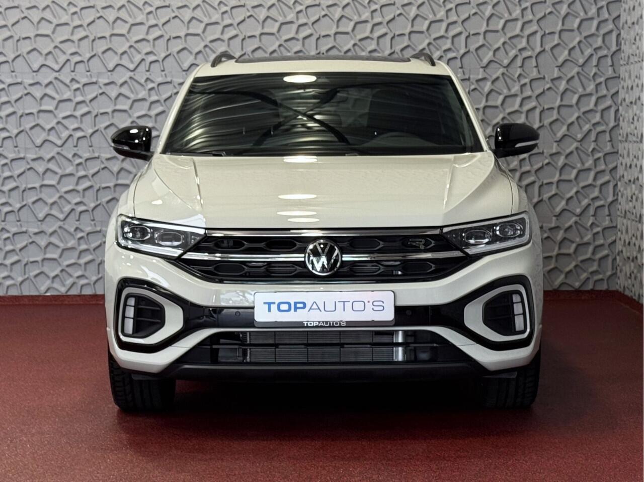 Volkswagen T-Roc 1.5 TSI 150PK R-LINE PANORAMA BLACKLINE EVO IQ LIGHT ALCANTARA ELEK.KLEP CARPLAY STOEL/STUUR VERW. 19"LMV VIR.COCKPIT 08/2025 ?Top Auto's Wijchen , 30 Jaar Specialist in Volkswagen : Alle Type's : R-Line Edition / Style / First Edition / Highline / Life 
