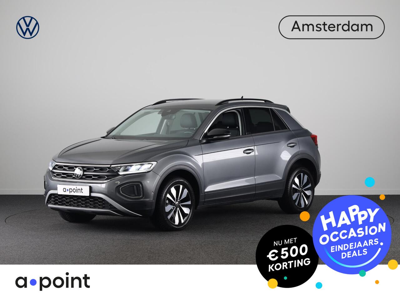 Volkswagen T-Roc 1.0 TSI Life Edition GOAL 115 PK | Private lease vanaf ¤ 519,- pm | Navigatie | automatische Airco | Parkeer assistent |