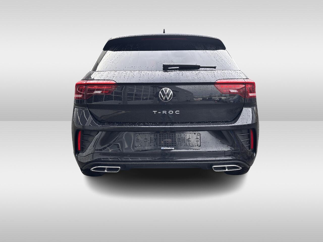 Volkswagen T-Roc 1.5 TSI 150 pk R-Line DSG Automaat Trekhaak Afneembaar / App-connect / Digital Cockpit / Navigatie / Camera / PDC V+A Ergo-active best.stoel / Fabrieksgarantie tot 20-01-2027
