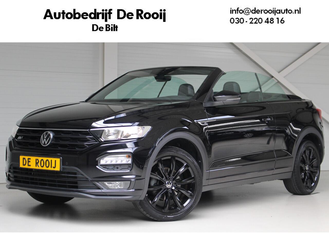 Volkswagen T-Roc Cabrio 1.5 TSI R-Line Blackstyle Navigatie | Camera | Trekhaak | 18" Grange Hill Zwart