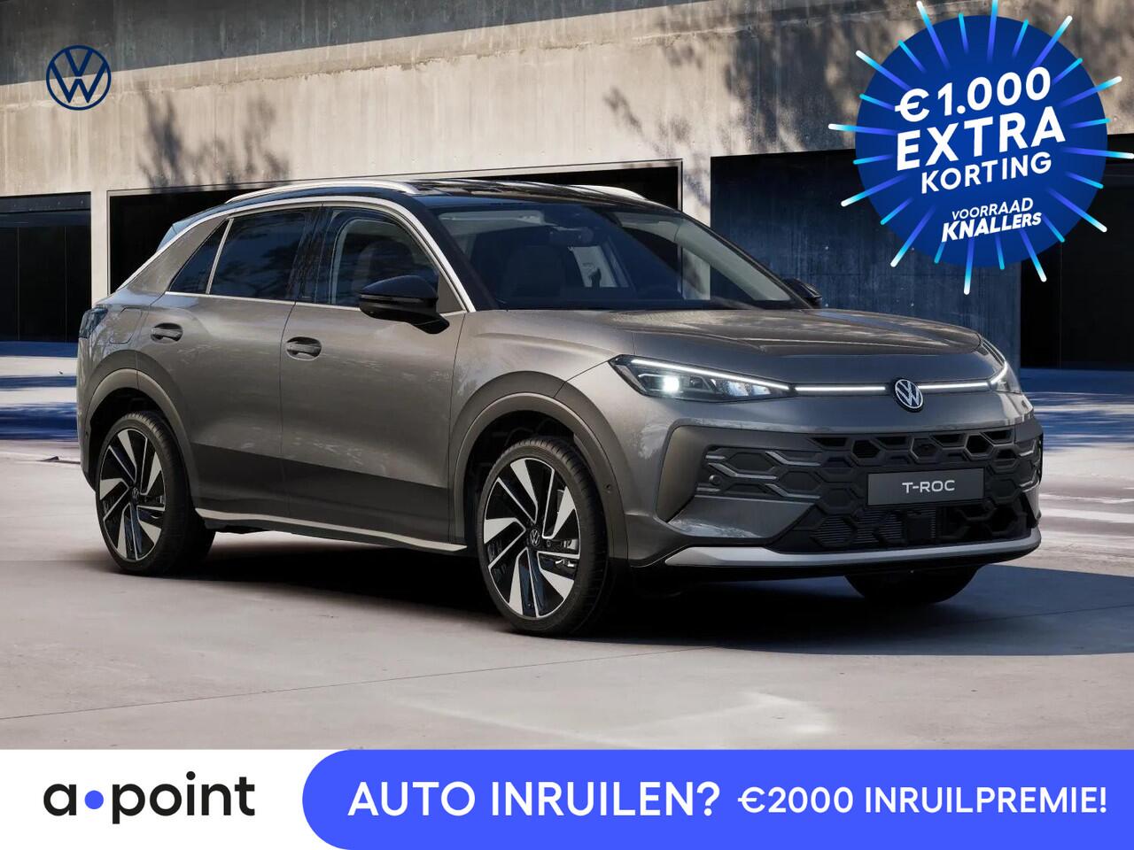 Volkswagen T-Roc Style First Edition 1.5 eTSI 85 kW / 116 PK SUV 7 | Assistance Pakket | Trekhaak | Elek. achterklep | Velgen 'Vancouver', 19 inch lichtmetaal | Zwart dak