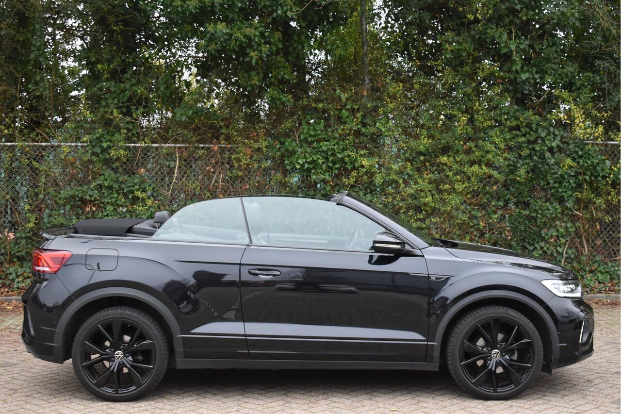 Volkswagen T-Roc Cabrio 1.5 TSI R-Line Black style | Virtual cockpit | Carplay | Stoel- & stuurverwarming | Afn.trekhaak | Navi | Full LED | Netjes 29
