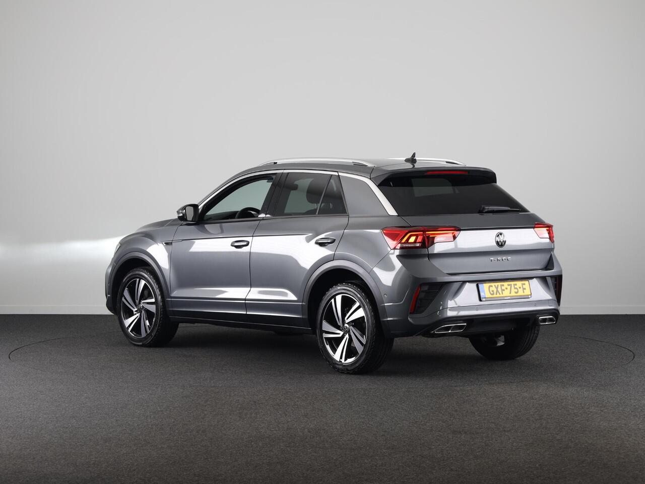 Volkswagen T-Roc 1.5 TSI R-Line 150 pk Automaat (DSG) | Private lease vanaf ¤ 591,- pm | Verlengde garantie | Navigatie via App | Parkeersensoren (Park assist) | Achteruitrijcamera | Keyless | R-Line |