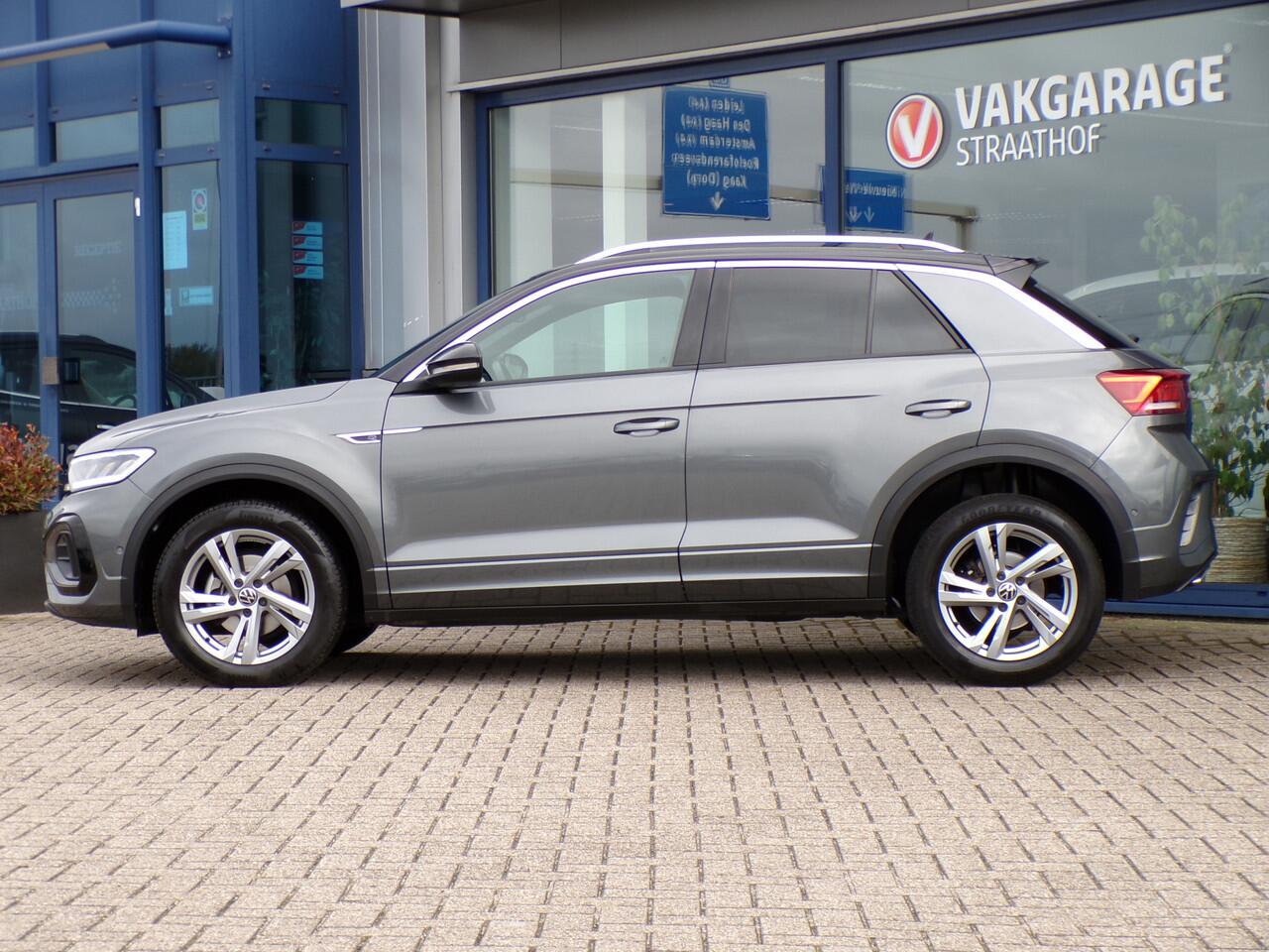 Volkswagen T-Roc 1.0 TSI R-Line, Carplay + Android Auto / Sensoren + Camera / Adaptive Cruise / Full LED. / Climate Control / 17'' LMV