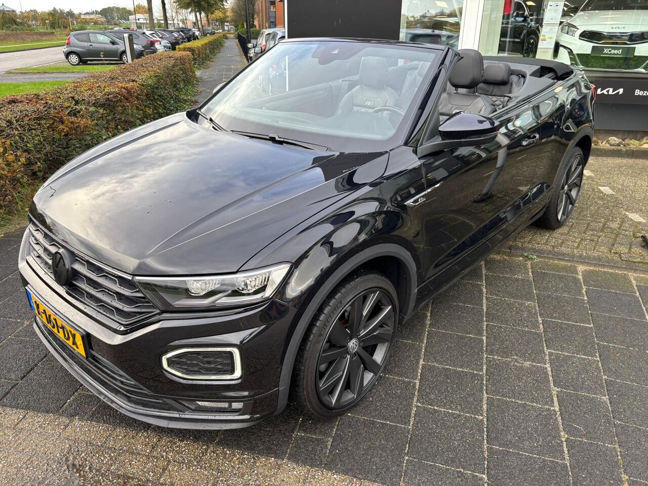 Volkswagen T-Roc Cabrio 1.5 TSI R-Line , Stoel/Stuurverwarming, lederen bekleding, Adaptive Cruise Control, Dodehoekassistentie, Enz...