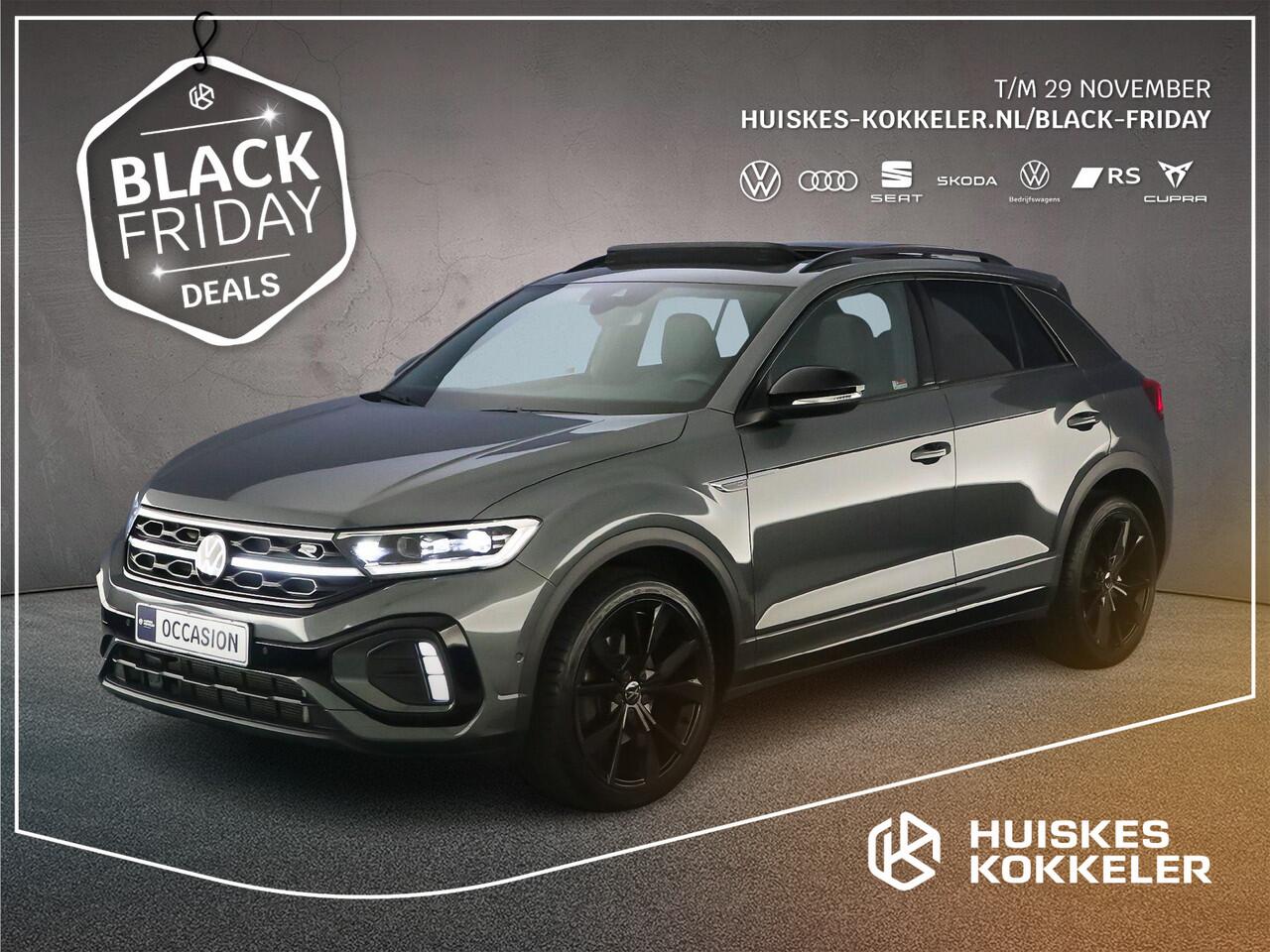 Volkswagen T-Roc R-Line Edition 1.5 TSI 150pk DSG Automaat Trekhaak, Panoramadak, Black Style, LED matrix koplampen, Adaptive cruise control, Beats audio, Achteruitrijcamera