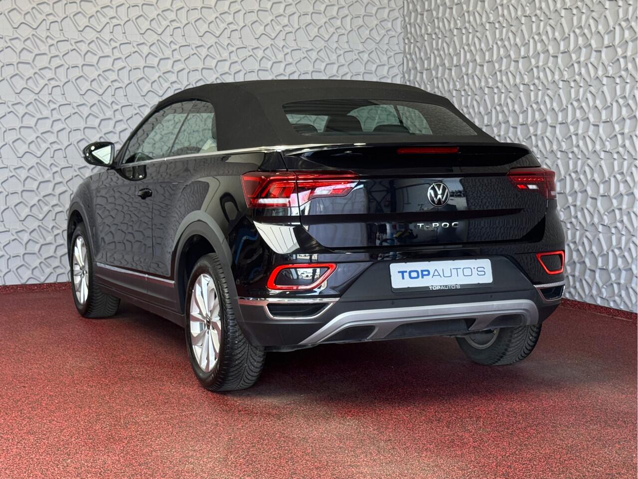 Volkswagen T-Roc Cabrio TSI VIR.COCKPIT CARPLAY NAVI IQ.LED STOEL/STUUR.VERW DAB ADAP.CRUISE 05/2024 ?Top Auto's Wijchen , 30 Jaar Specialist in Volkswagen : Alle Type's : R-Line Edition / Style / First Edition / Highline / Life , Zowel PHEV / HEV / MHEV / Benzine ?