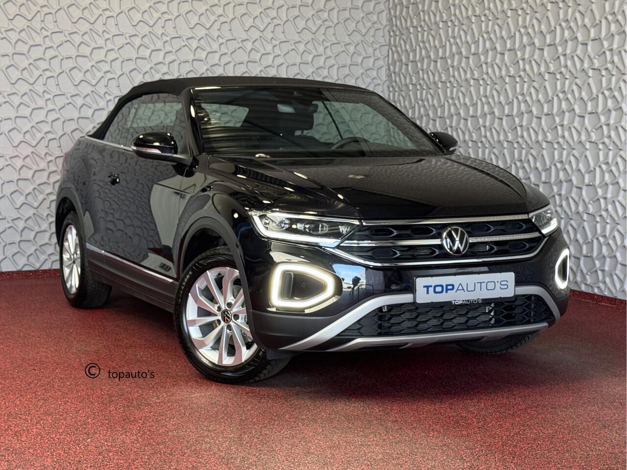 Volkswagen T-Roc Cabrio TSI VIR.COCKPIT CARPLAY NAVI IQ.LED STOEL/STUUR.VERW DAB ADAP.CRUISE 05/2024 "Volkswagen rijden begint bij Topautos.nl - 75 topmodellen direct op voorraad!"