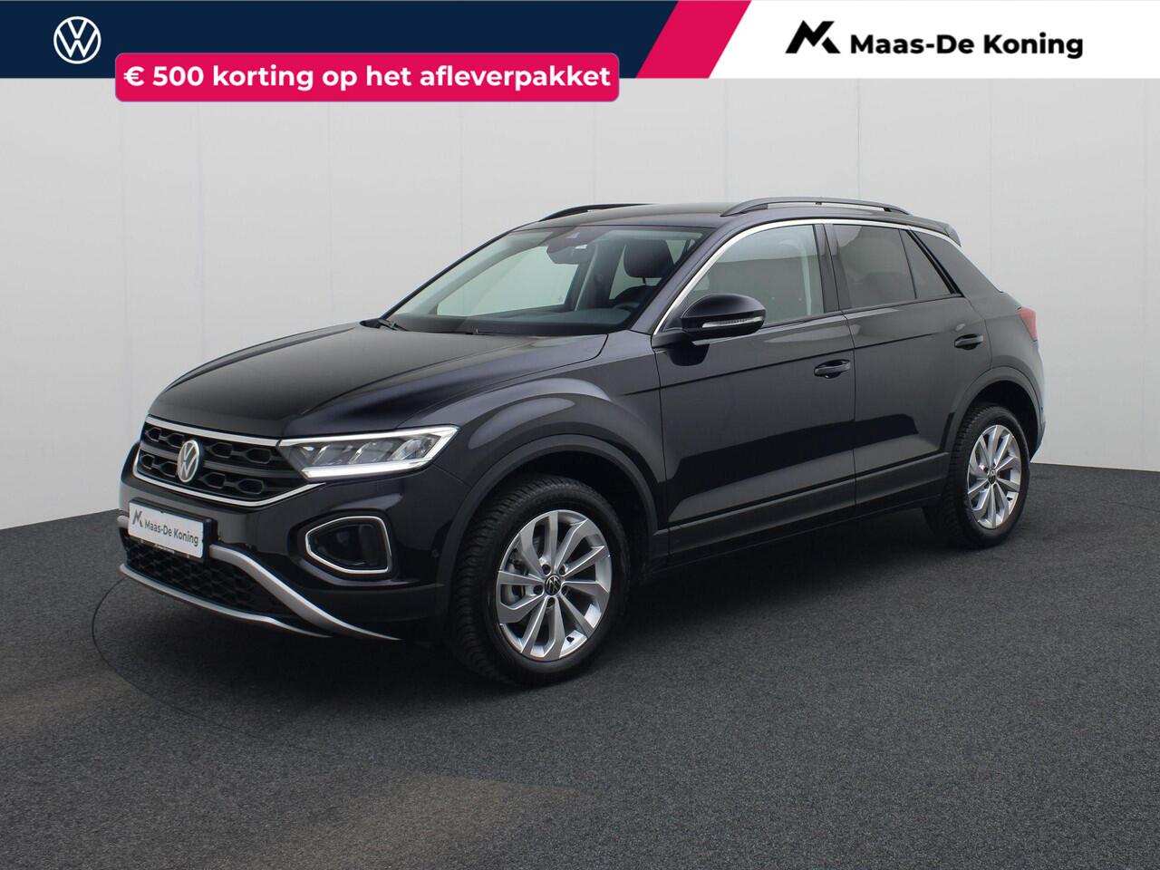 Volkswagen T-Roc 1.5TSI/150PK Life DSG · Navigatie · Apple/Android · Camera + Parkeersensoren · Garantie tot februari 2027