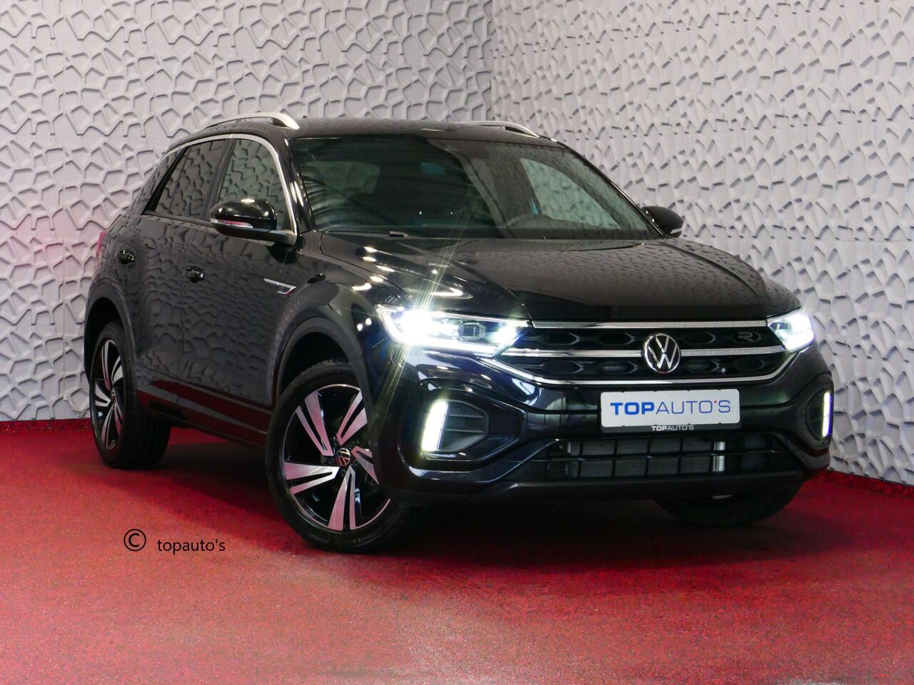 Volkswagen T-Roc ?NIEUWE AUTO? 1.5 TSI 150PK R-LINE EVO IQ LIGHT ALCANTARA ELEK.KLEP CARPLAY STOEL/STUUR VERW. 18"LMV VIR.COCKPIT RLINE R LINE "Volkswagen rijden begint bij Topautos.nl - 75 topmodellen direct op voorraad!"