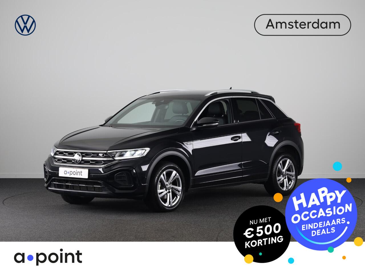 Volkswagen T-Roc 1.0 TSI R-Line Business 110 PK | Private lease vanaf ¤ 499,- pm | Verlengde garantie | Navigatie | Keyless entry | Privacy glas |