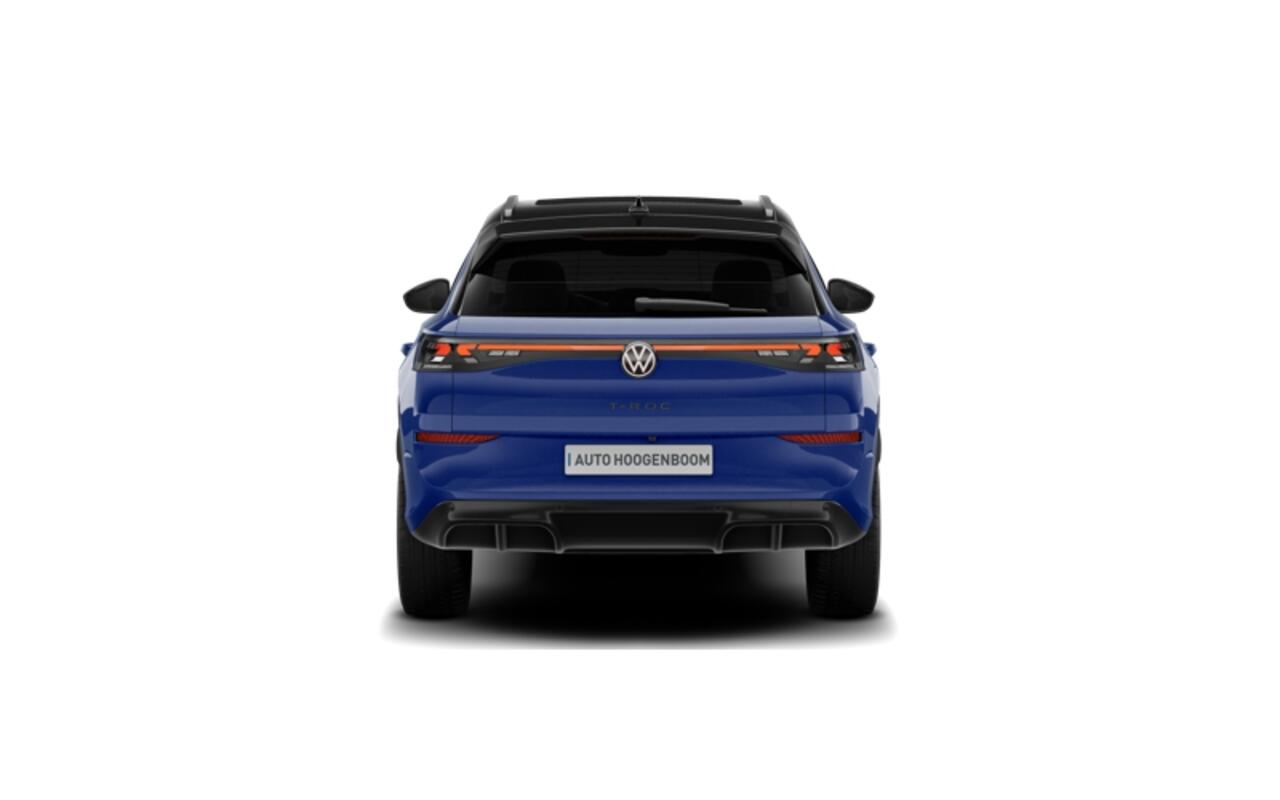 Volkswagen T-Roc R-Line First Edition | 'App-Connect' draadloze smartphone integratie | 30,5 cm display met 2D en 3D weergave | Achterklep, elektrisch, met sensorgestuurde opening (Easy Open)