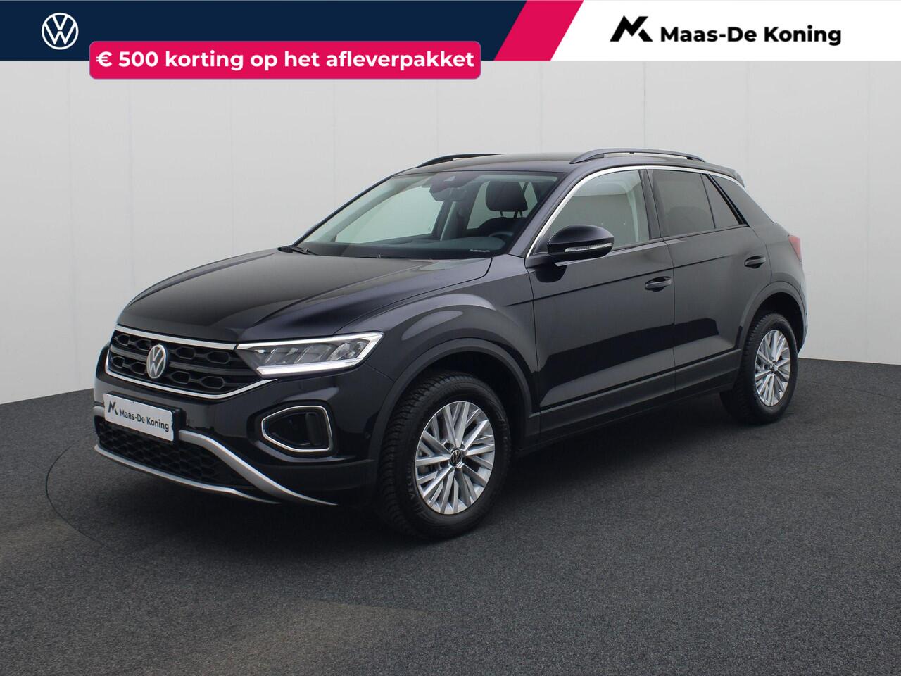 Volkswagen T-Roc 1.0TSI/116PK Life · Apple/Android Car Play · Stoelverwarming · LED · Garantie tot januari 2027