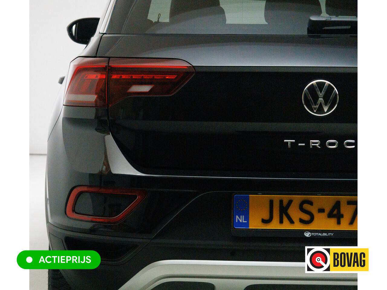 Volkswagen T-Roc 1.0 TSI Goal Edition | Stoelverw. | Apple Carplay / Android auto | PDC V+A | Adaptive cruise | Travel Assist, Automatisch inparkeren, Climate control, all season banden, extra getint glas achter