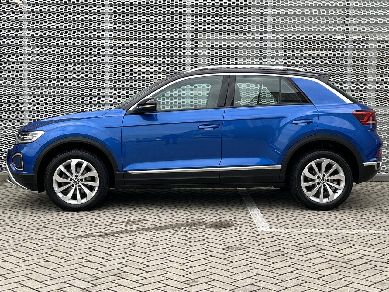 Volkswagen T-Roc 1.0 TSI 110PK Style / Digitale Cockpit Pro / Led Plus / Stoelverwarming / Parkeersensoren V+A / Draadloze App-Connect **
