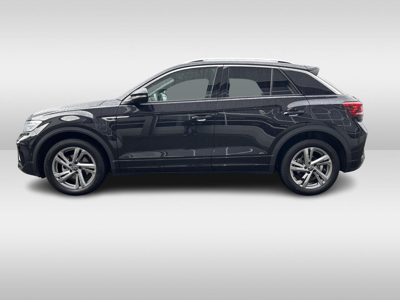 Volkswagen T-Roc 1.5 TSI 150 pk R-Line DSG Automaat Trekhaak Afneembaar / App-connect / Digital Cockpit / Navigatie / Camera / PDC V+A Ergo-active best.stoel / Fabrieksgarantie tot 20-01-2027